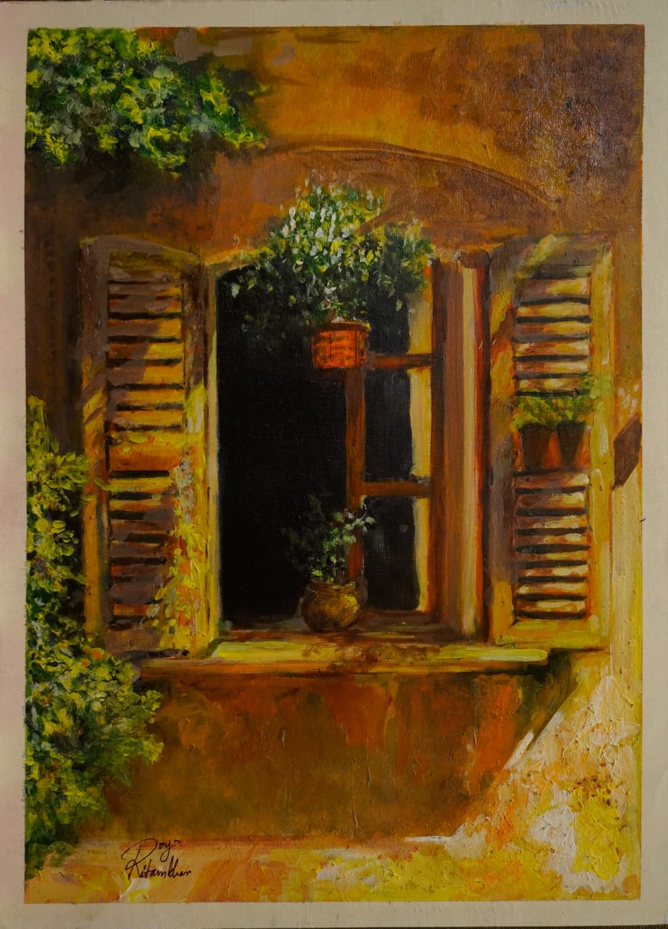 Window Pane Acrylic